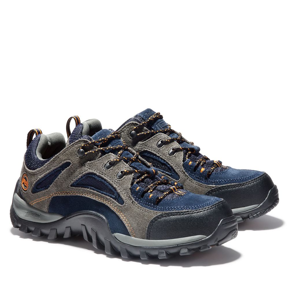 Pantofi De Lucru Timberland Barbati Gri/Albastri - Pro® Mudsill Steel Toe - Romania - CHILWJ760